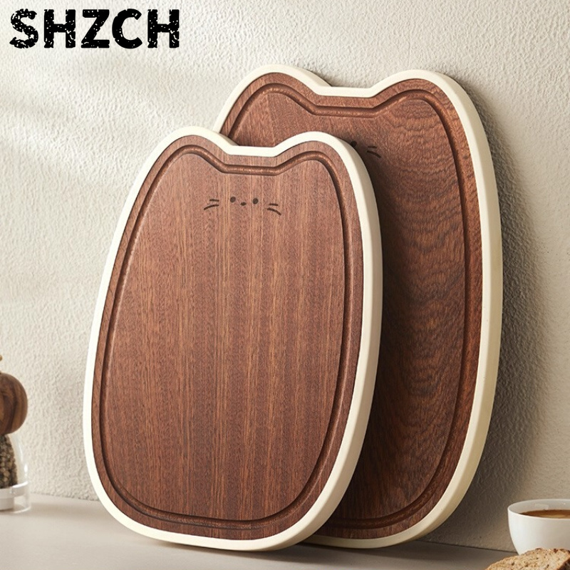 Baby Food Vegetable - Ebony Wood Cutting Board Antibacterial Chopping
