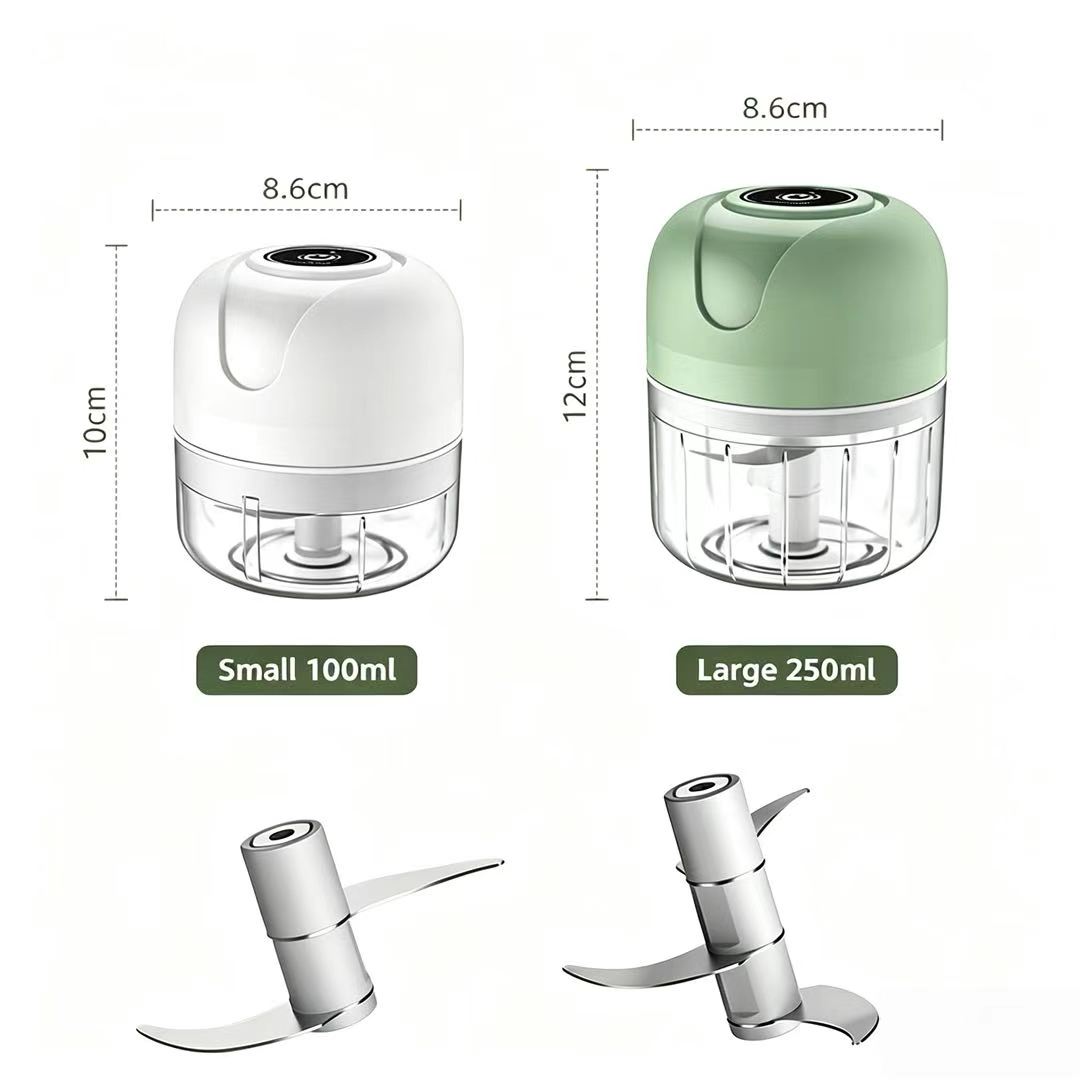 Baby Food Meat - 23W USB Rechargeable Electric Garlic Chopper