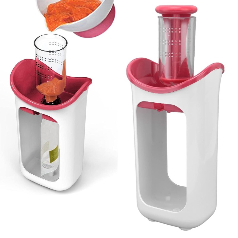 Baby Food Dispenser - Baby Food Squeeze Station with 10pcs
