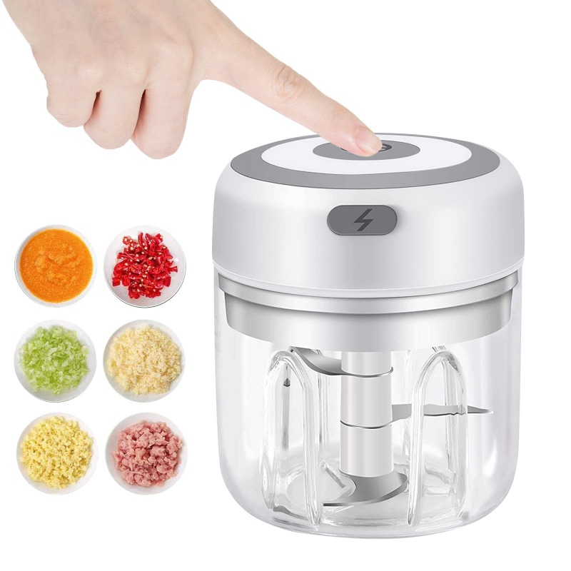 Baby Food Meat - 250ML Electric Garlic Grinder Household Multifunctional