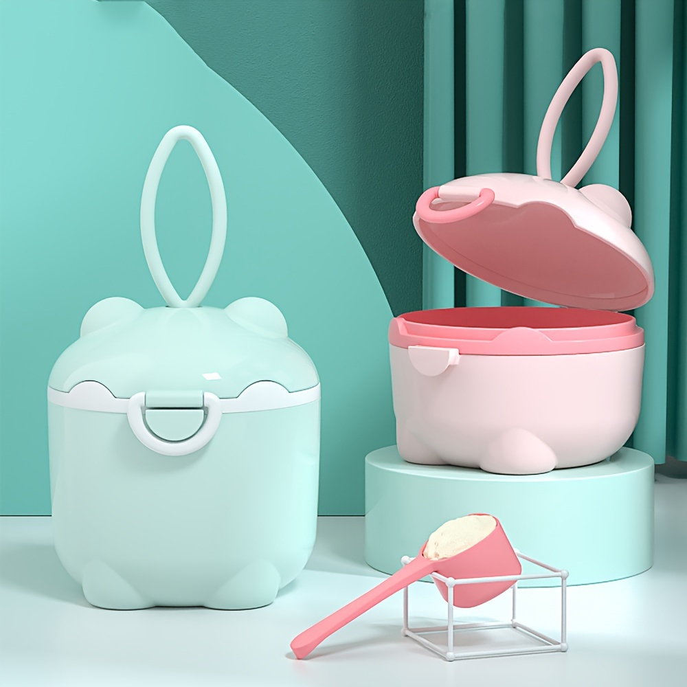 Baby Food Equipment - 1pc Portable Four-Layer Milk Powder Box,