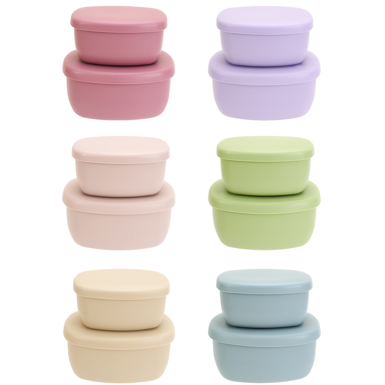 Baby Food Plan - 2PCS BPA Free Baby Feeding Tableware