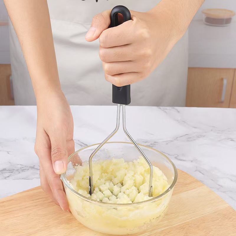 Baby Food Vegetable - Stainless Steel Potato Pusher Pressed Household