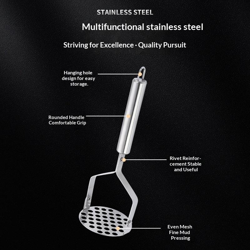 Stainless Steel Potato Masher  - đánh giá và giá Baby Food Vegetable