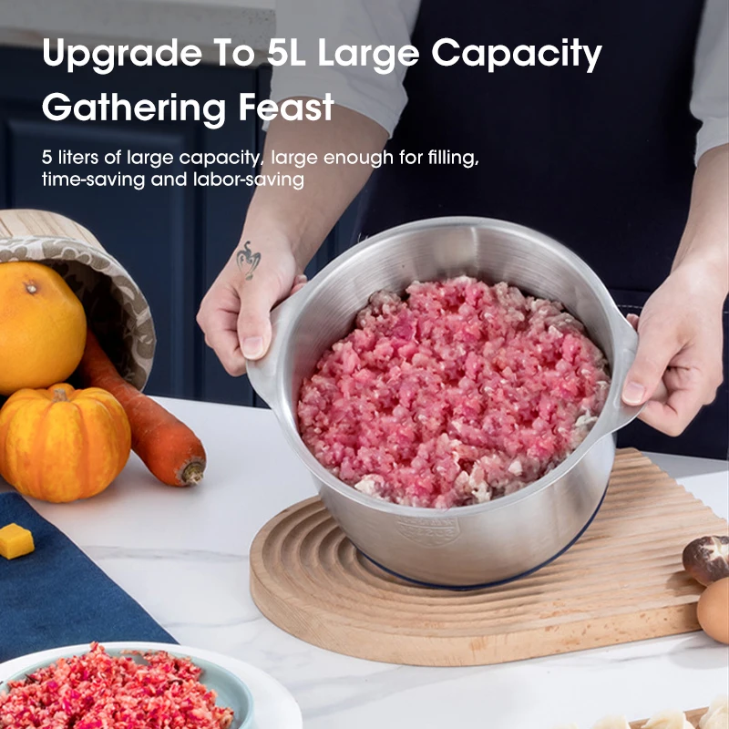 5L Electric Meat Grinders 304  - đánh giá và giá Baby Food Meat