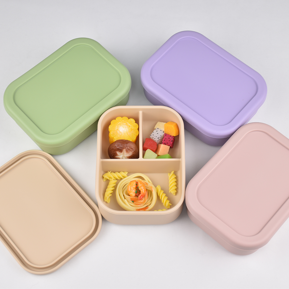 3-Compartment Food Grade Silic - đánh giá và giá Baby Food Plan