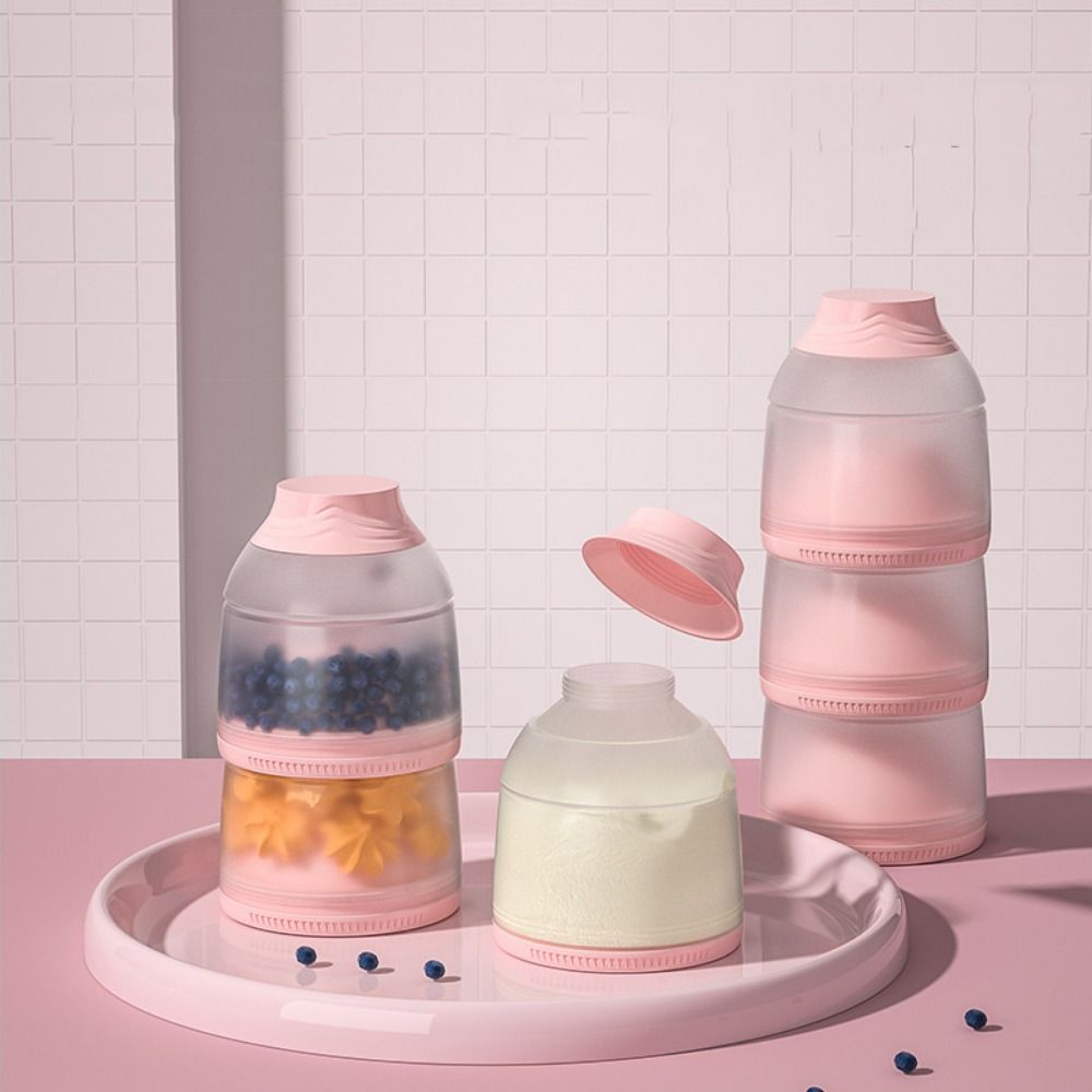 3 Layers Baby Milk Powder Box  - đánh giá và giá Baby Food Dispenser