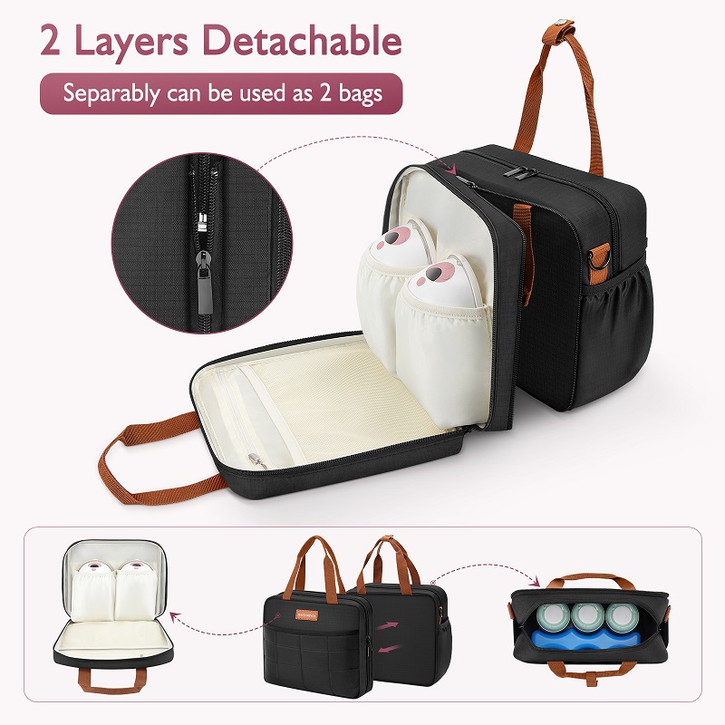 Detachable Breast Pump Bag wit - đánh giá và giá Baby Food Equipment