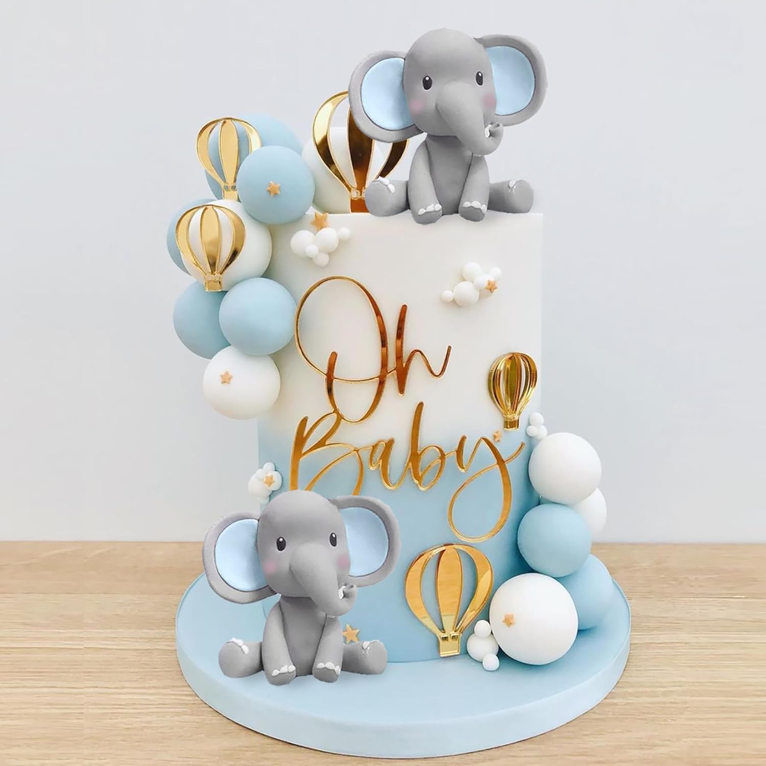 Elephant Cake Decoration Baby  - đánh giá và giá Baby Food Ideas
