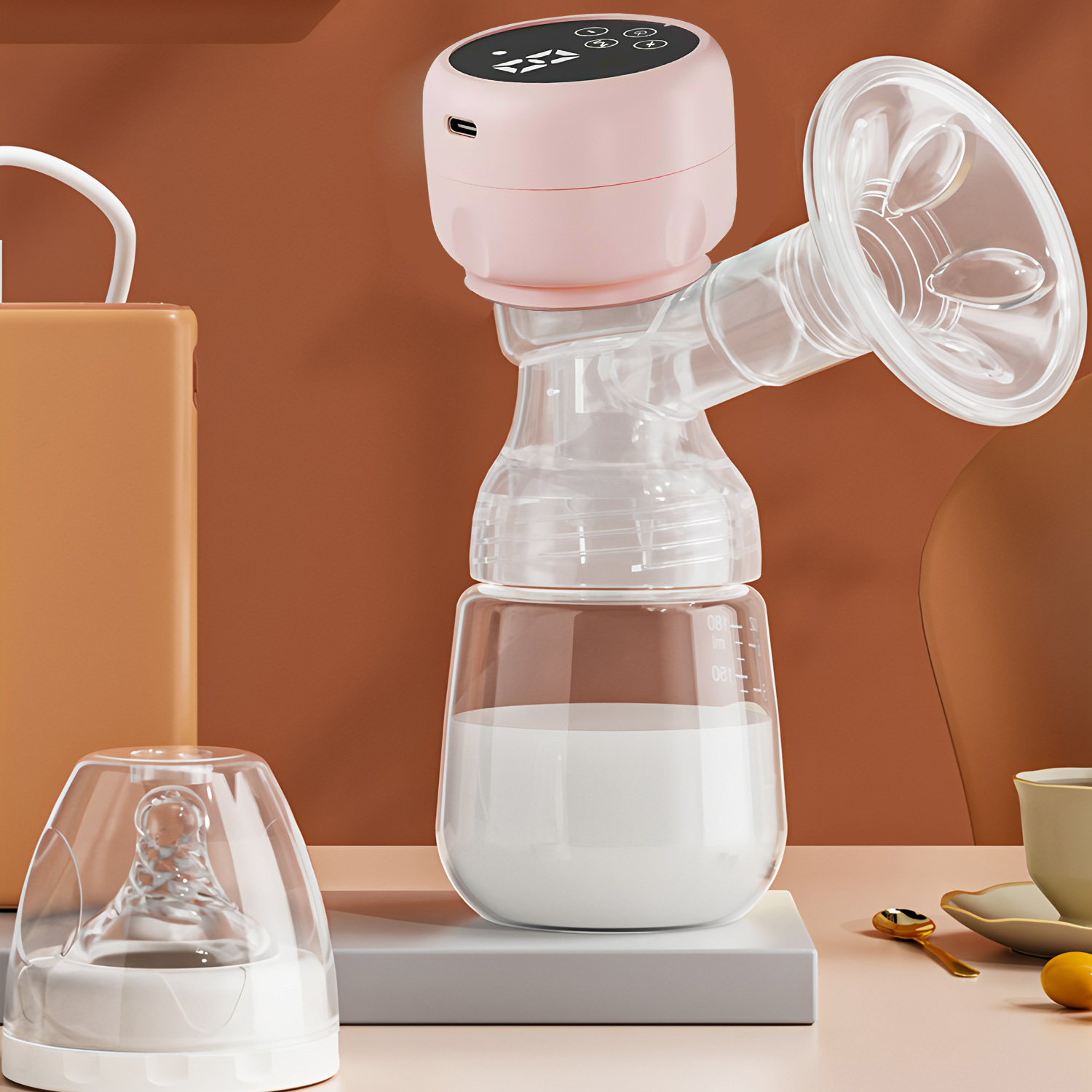2-IN-1 Electric Breast Pump Po - đánh giá và giá Baby Food Bottle