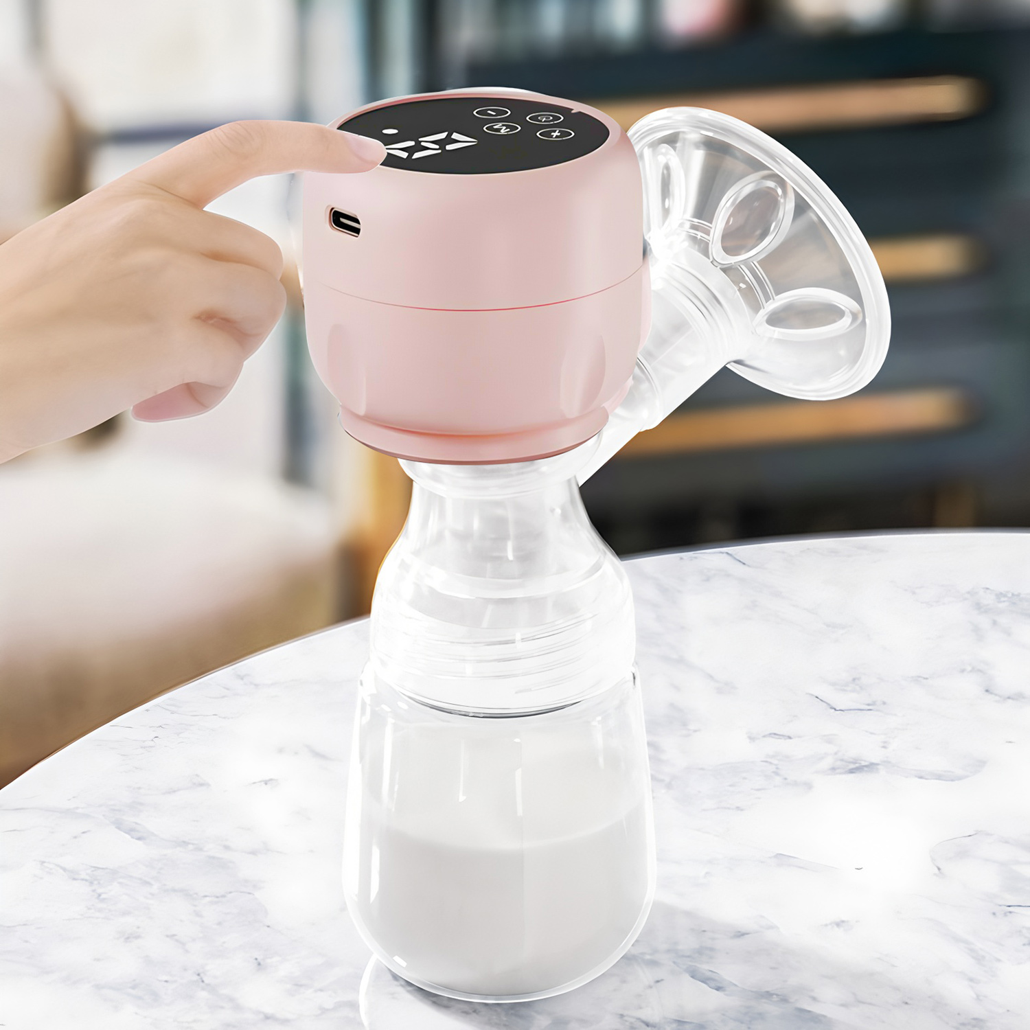 2-IN-1 Electric Breast Pump Po - đánh giá và giá Baby Food Bottle