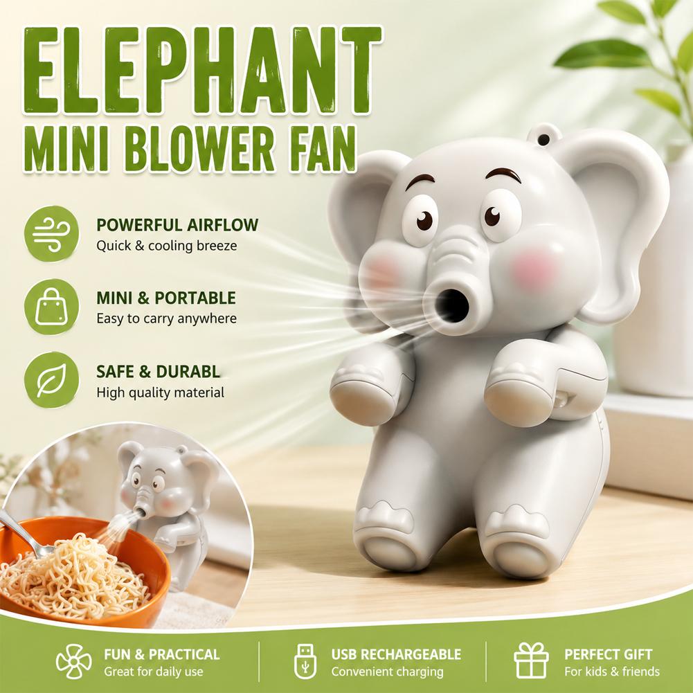 Mini Elephant Food Cooler Fan, - đánh giá và giá Baby Food Equipment