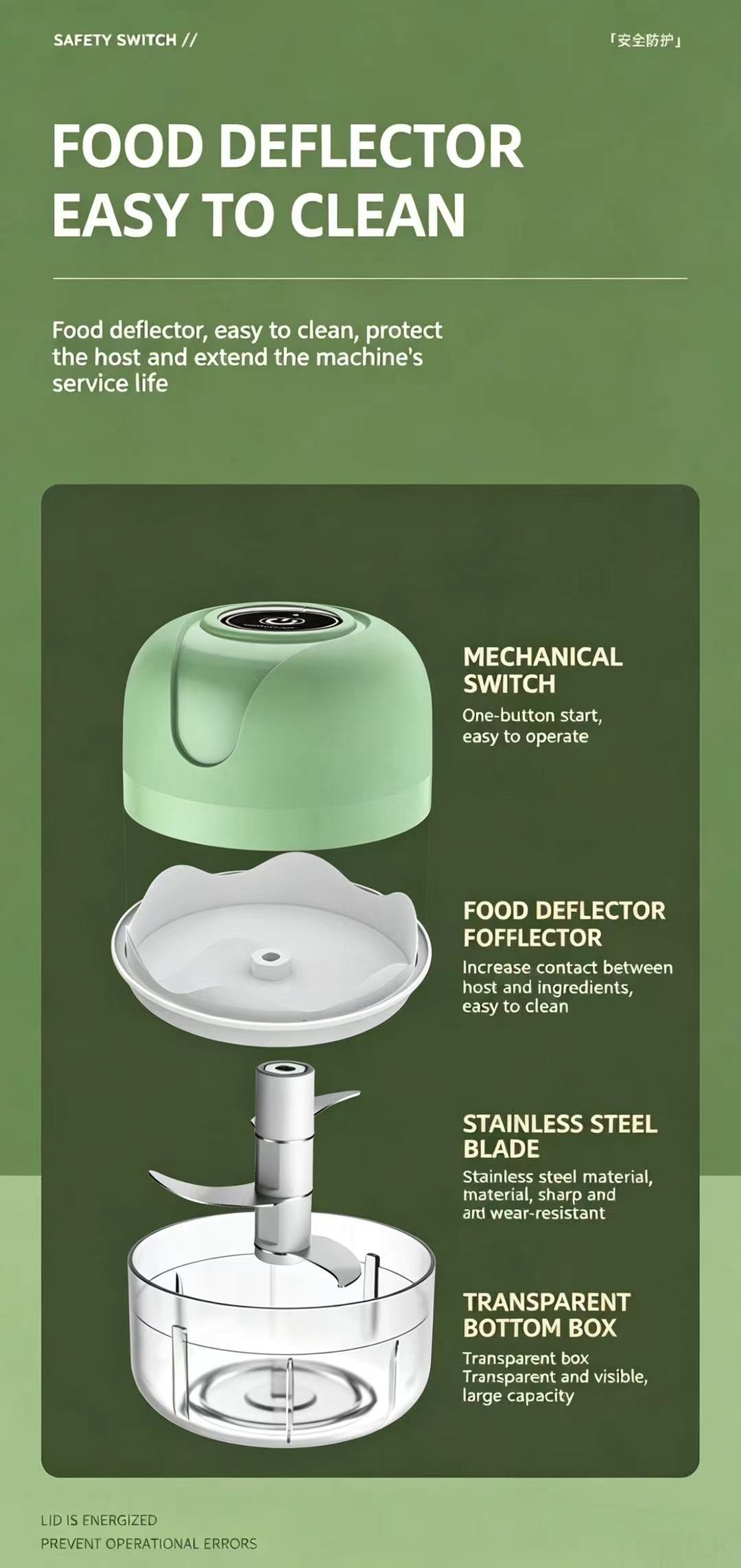 23W USB Rechargeable Electric  - đánh giá và giá Baby Food Meat
