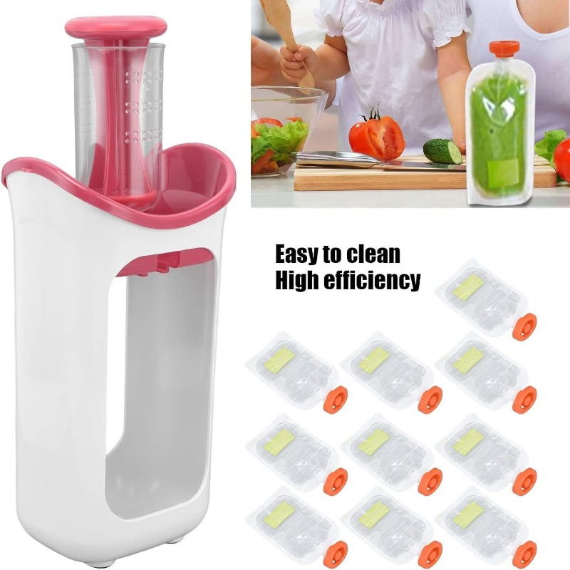 Baby Food Squeeze Station with - đánh giá và giá Baby Food Dispenser