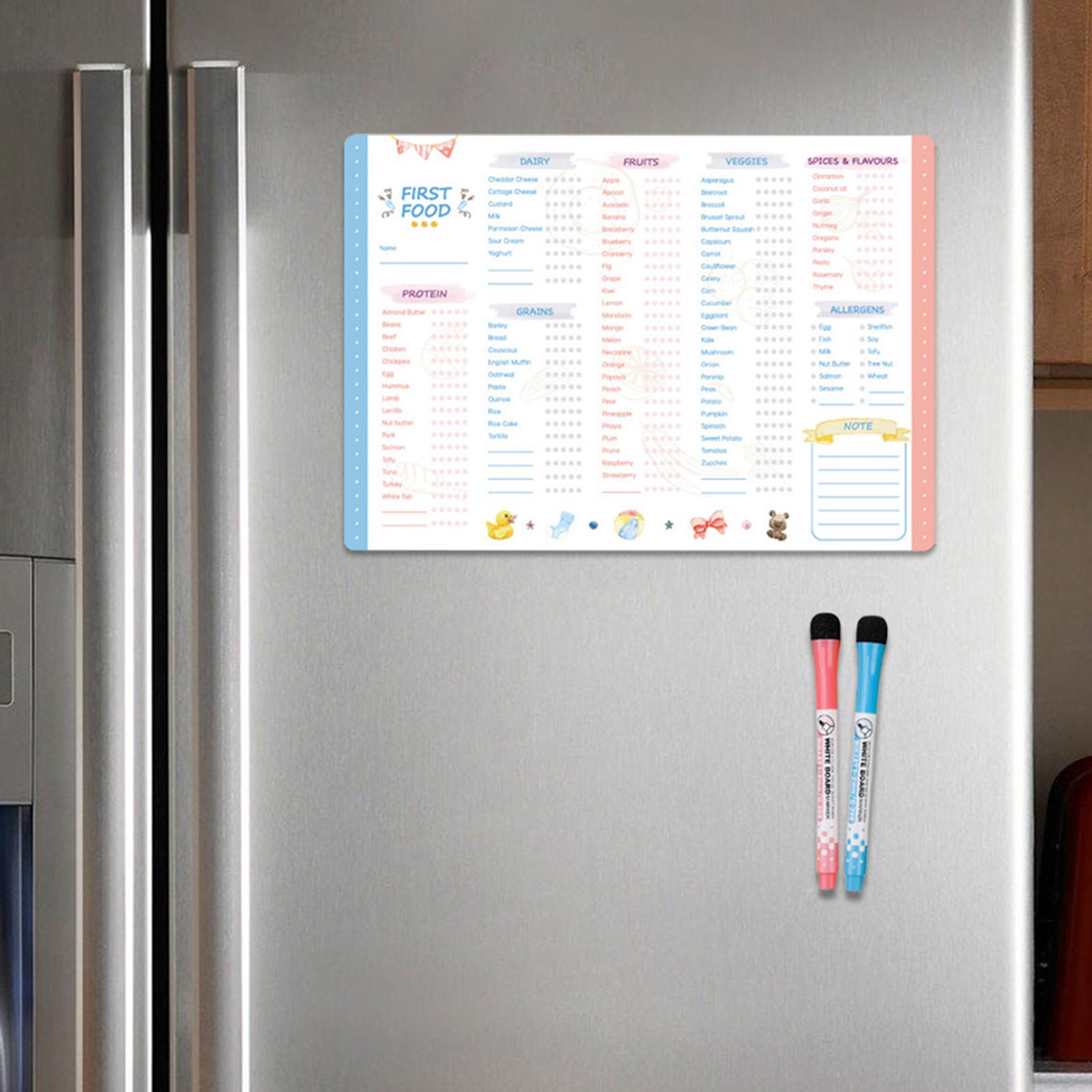 Baby First Foods Checklist Mag - đánh giá và giá Baby Food List