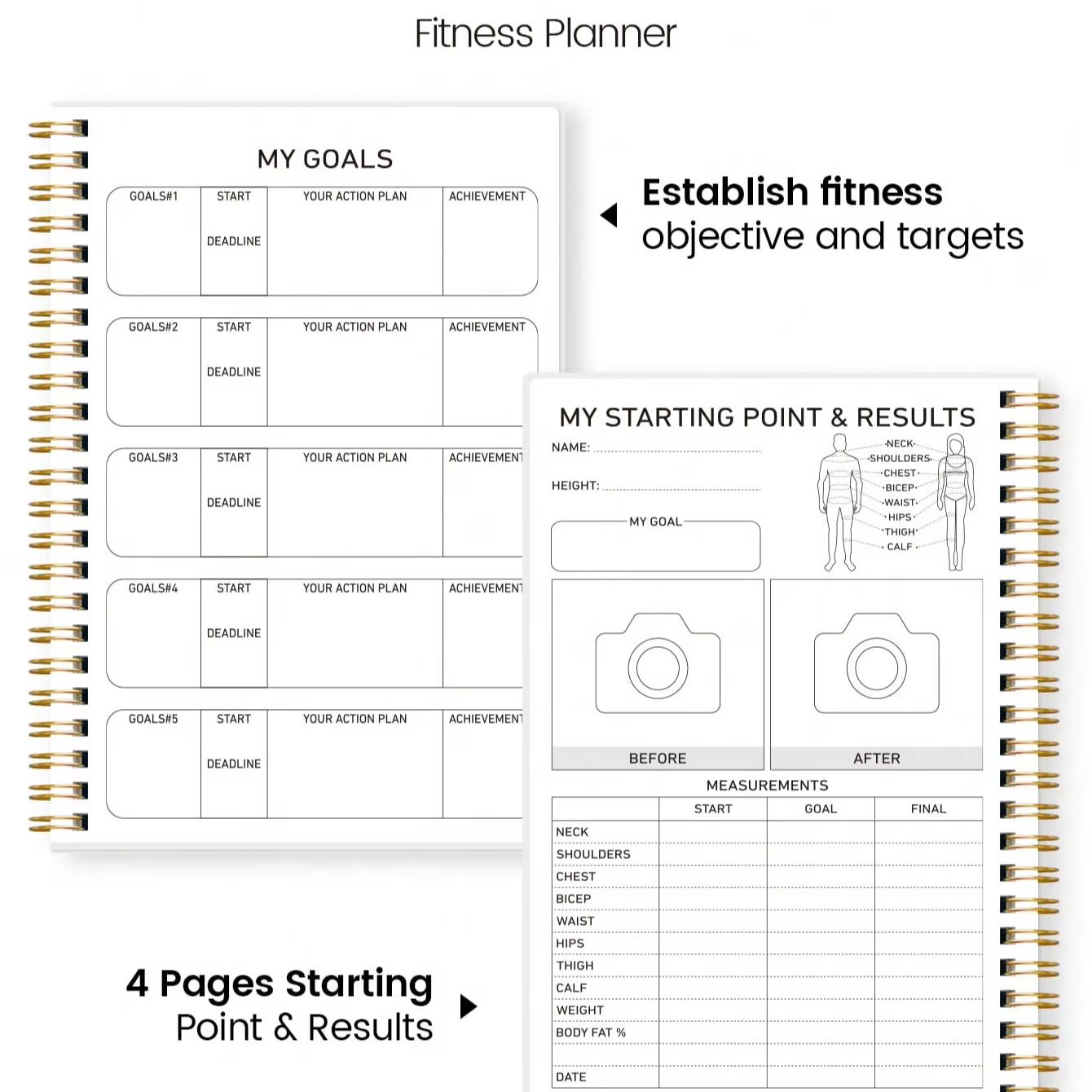 Fitness Planner Workout Journa - đánh giá và giá Baby Food List