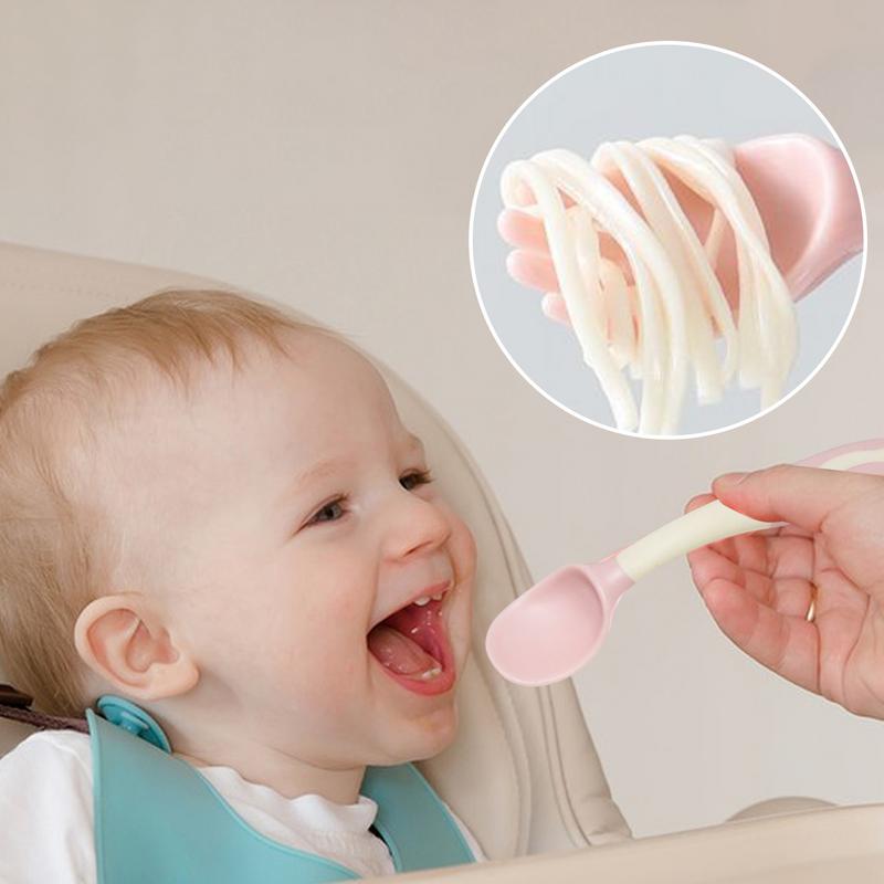 Baby Fork And Spoon Silicone F - đánh giá và giá Baby Food Weaning