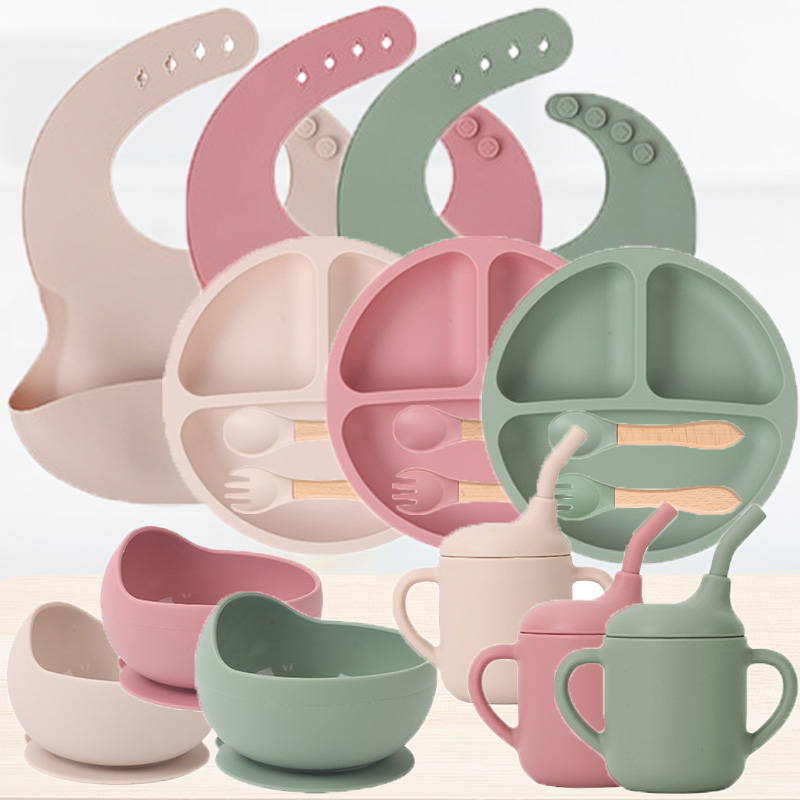 Children's silicone tableware  - đánh giá và giá Baby Food Equipment