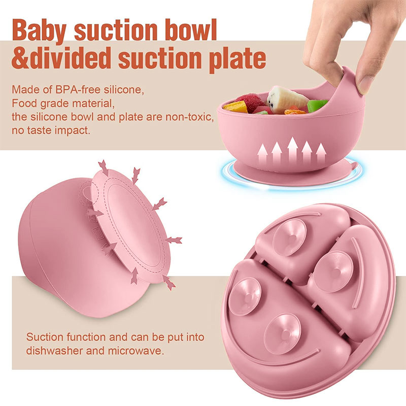Children's silicone tableware  - đánh giá và giá Baby Food Equipment