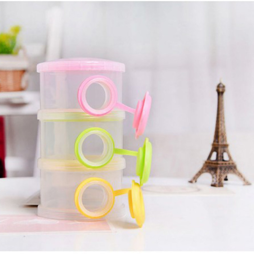 3 Layers Portable Milk Powder  - đánh giá và giá Baby Food Dispenser
