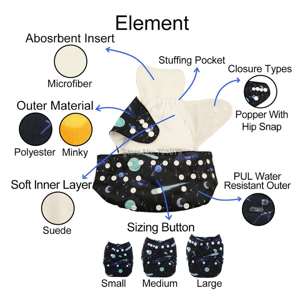 1pc ALVABABY Pocket Diaper for - đánh giá và giá Pampers Diaper Premium Care