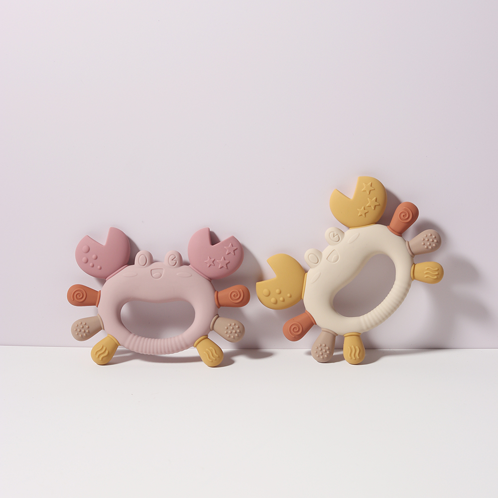 Crab-Shaped Baby Teether  Food - đánh giá và giá Baby Food Ideas