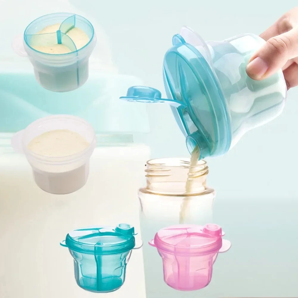 Baby Food Storage Boxs 3-grid  - đánh giá và giá Baby Food Dispenser