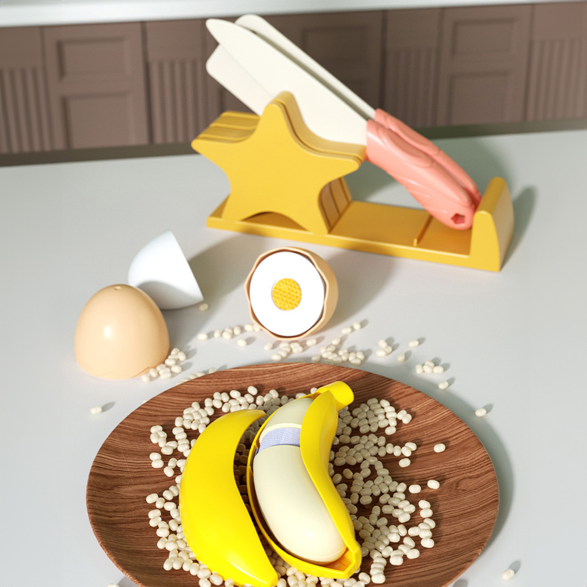 Cutting Play Food Toys Kitchen - đánh giá và giá Baby Food Ideas
