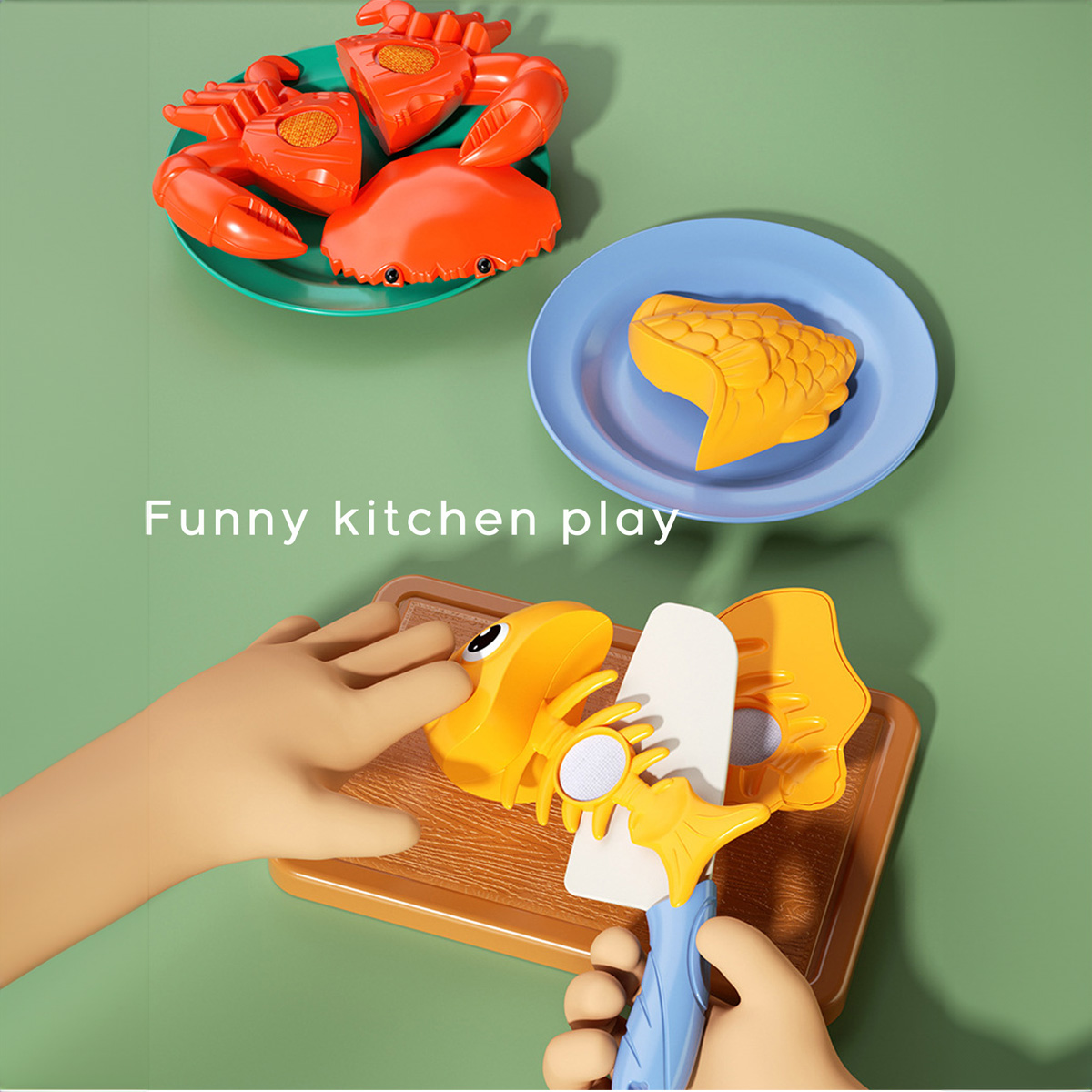 Cutting Play Food Toys Kitchen - đánh giá và giá Baby Food Ideas