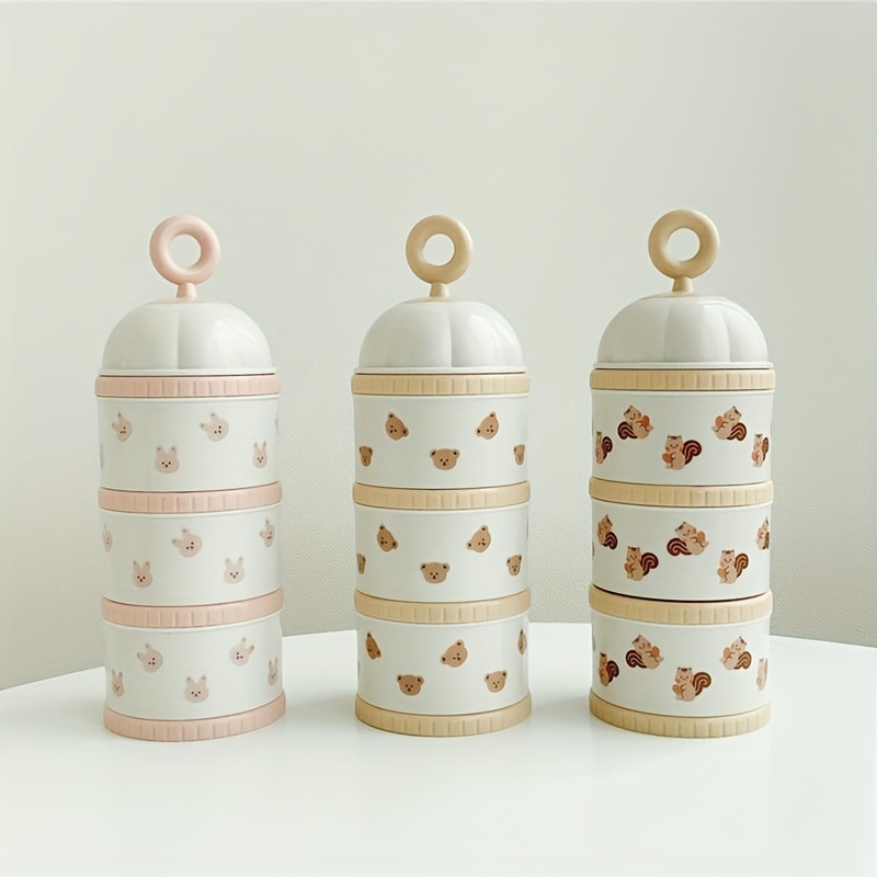 3 Layers Baby Milk Powder Disp - đánh giá và giá Baby Food Dispenser