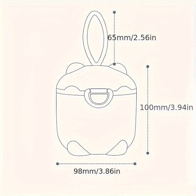 1pc Portable Four-Layer Milk P - đánh giá và giá Baby Food Equipment