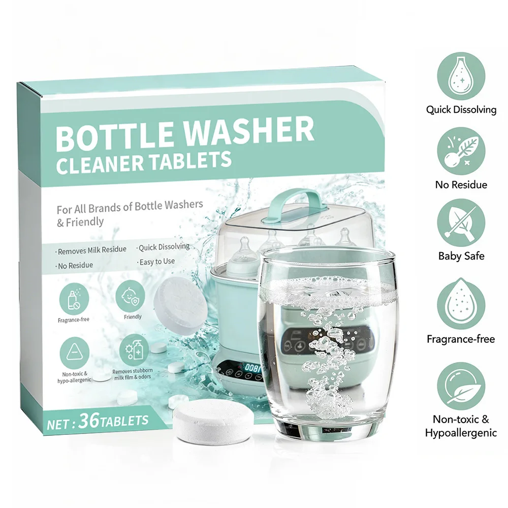 Baby Bottle Descaling Tablets  - đánh giá và giá Baby Food Bottle