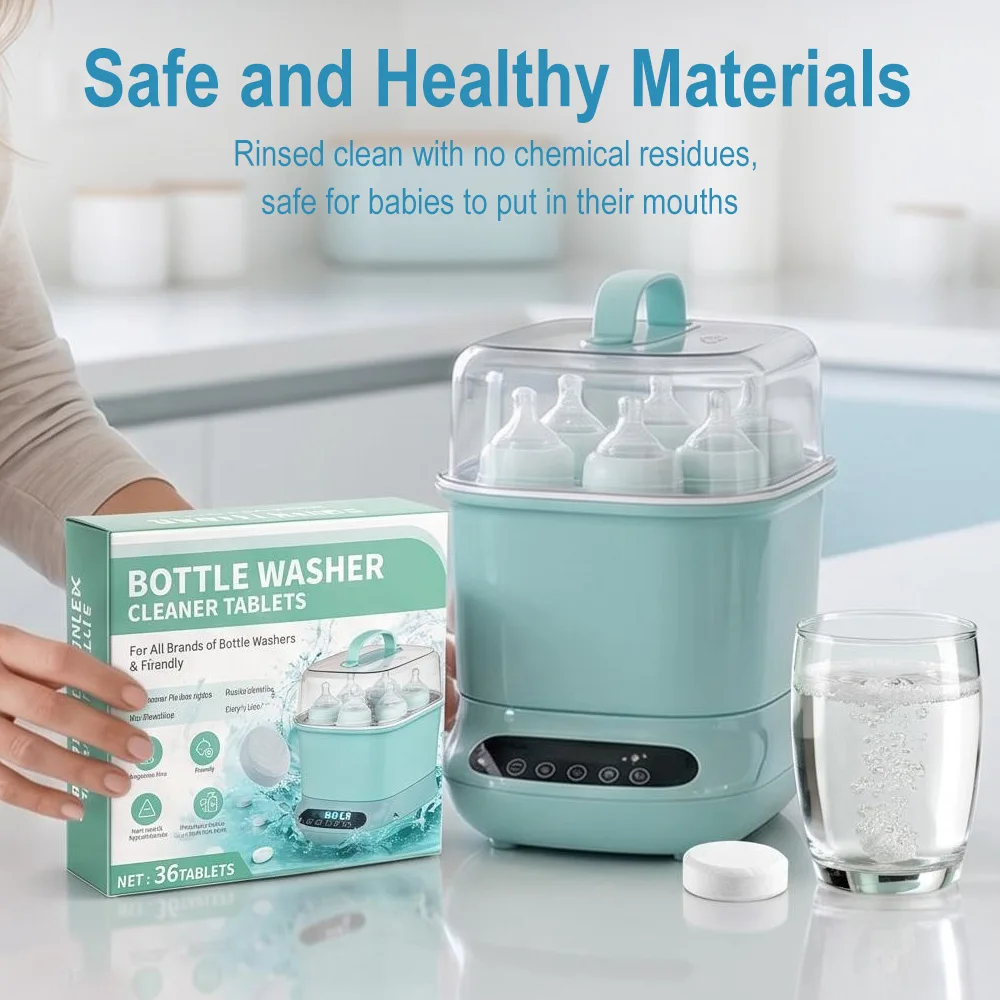 Baby Bottle Descaling Tablets  - đánh giá và giá Baby Food Bottle