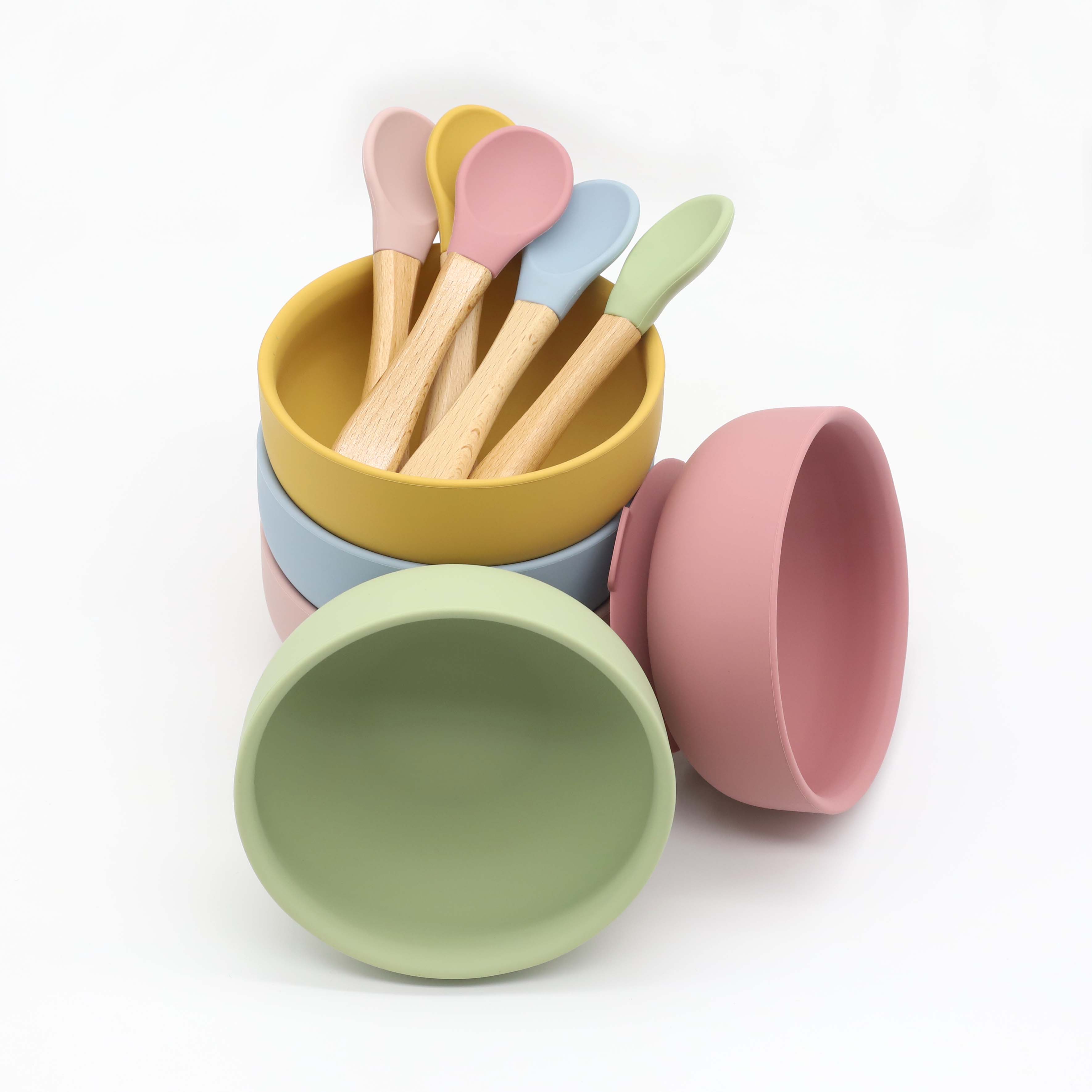 Silicone bowl with suction cup - đánh giá và giá Baby Food Equipment