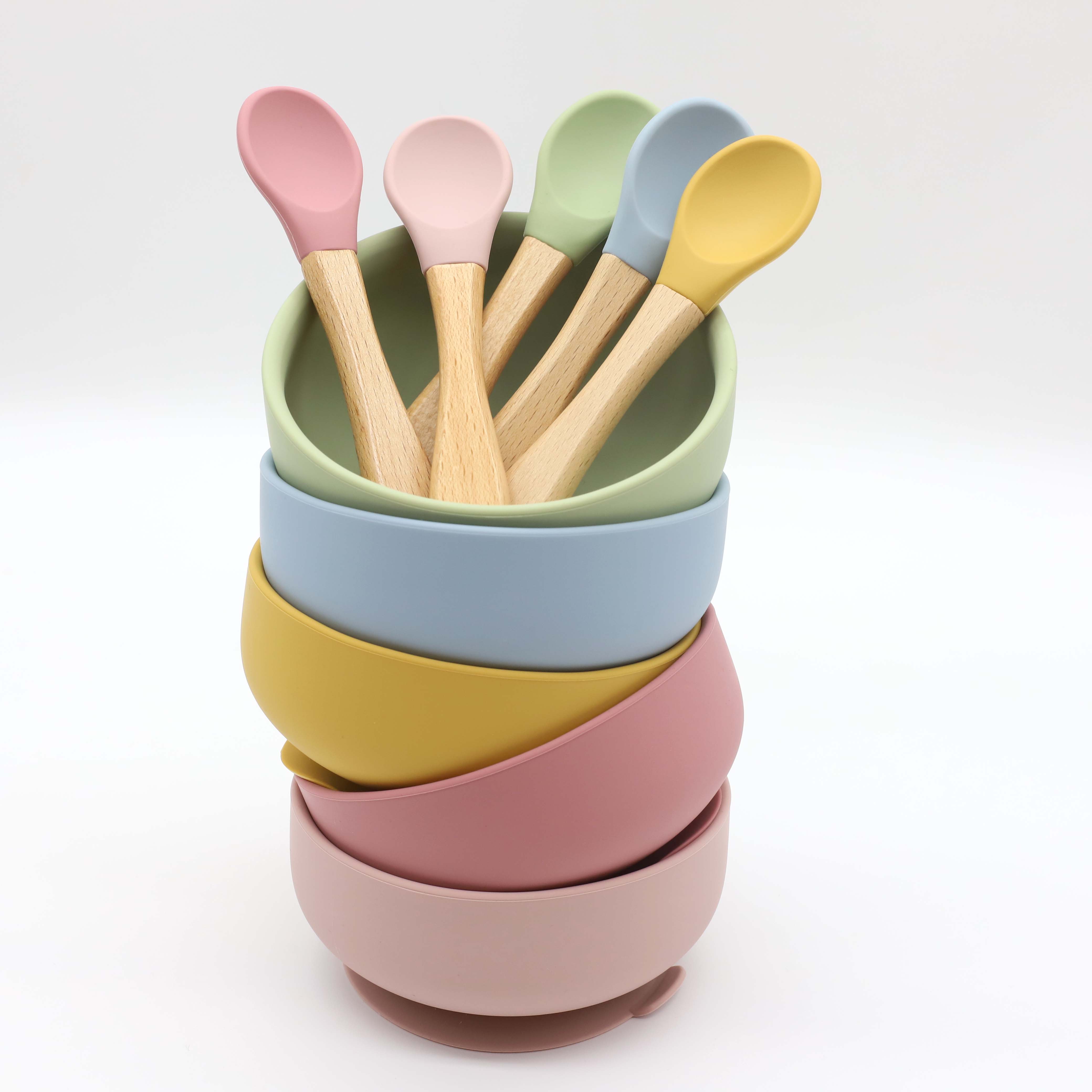 Silicone bowl with suction cup - đánh giá và giá Baby Food Equipment