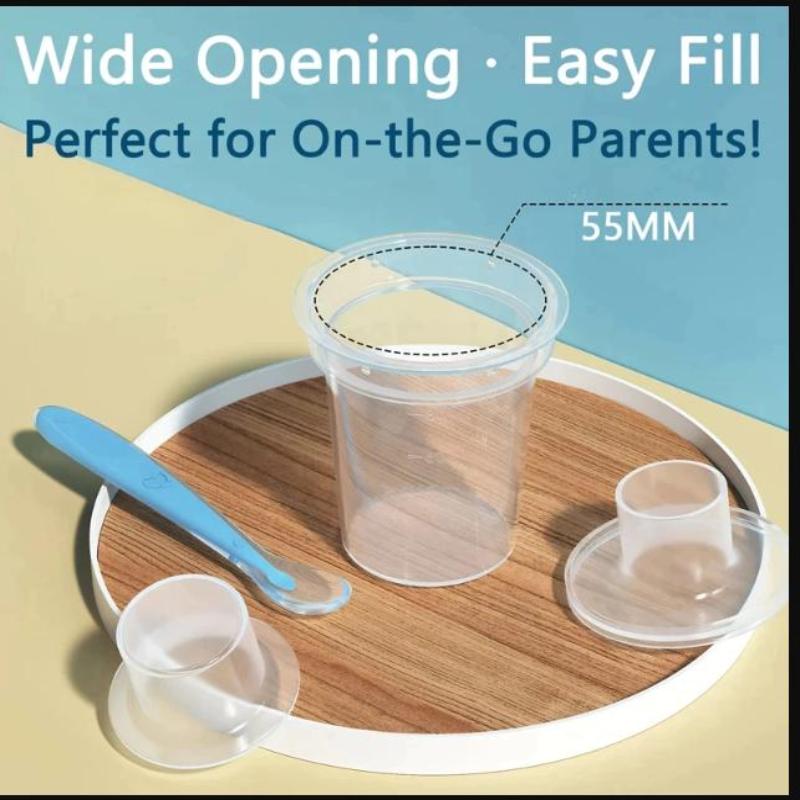 6PPC 80ML Baby Milk Powder Dis - đánh giá và giá Baby Food Dispenser