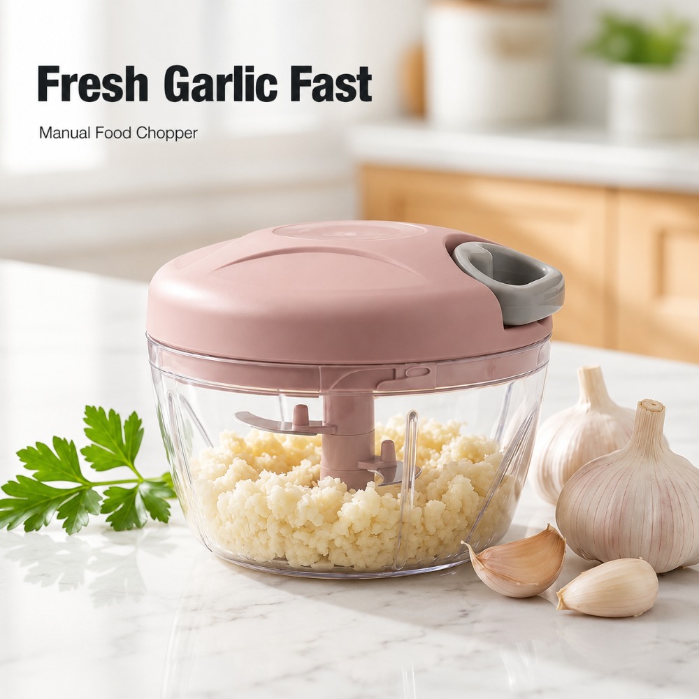 Manual Pull String Garlic Minc - đánh giá và giá Baby Food Meat