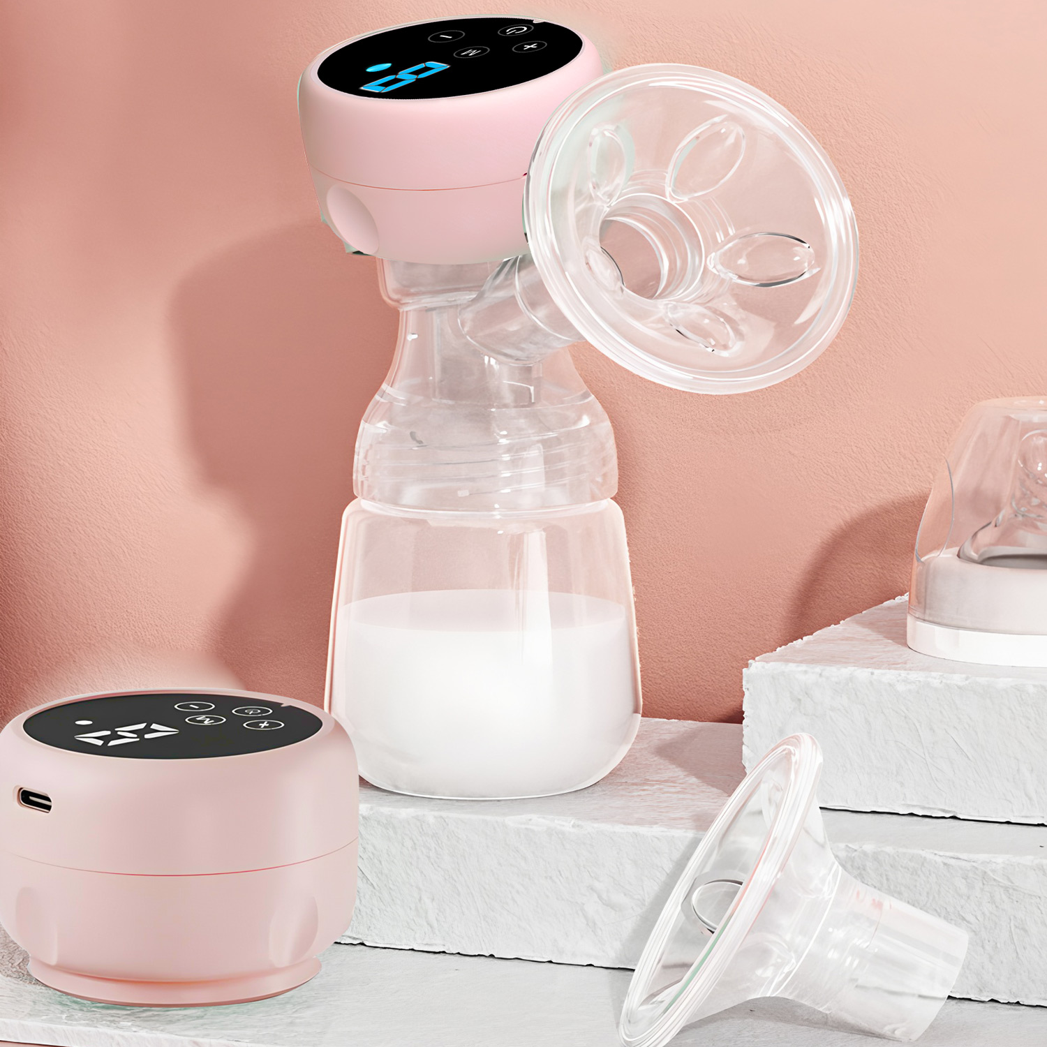 2IN1 Electric Breast Pump Smar - đánh giá và giá Baby Food Bottle