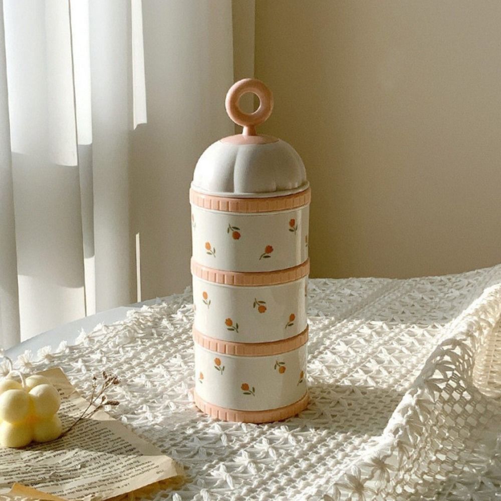 3 Layers Baby Milk Powder Box  - đánh giá và giá Baby Food Dispenser