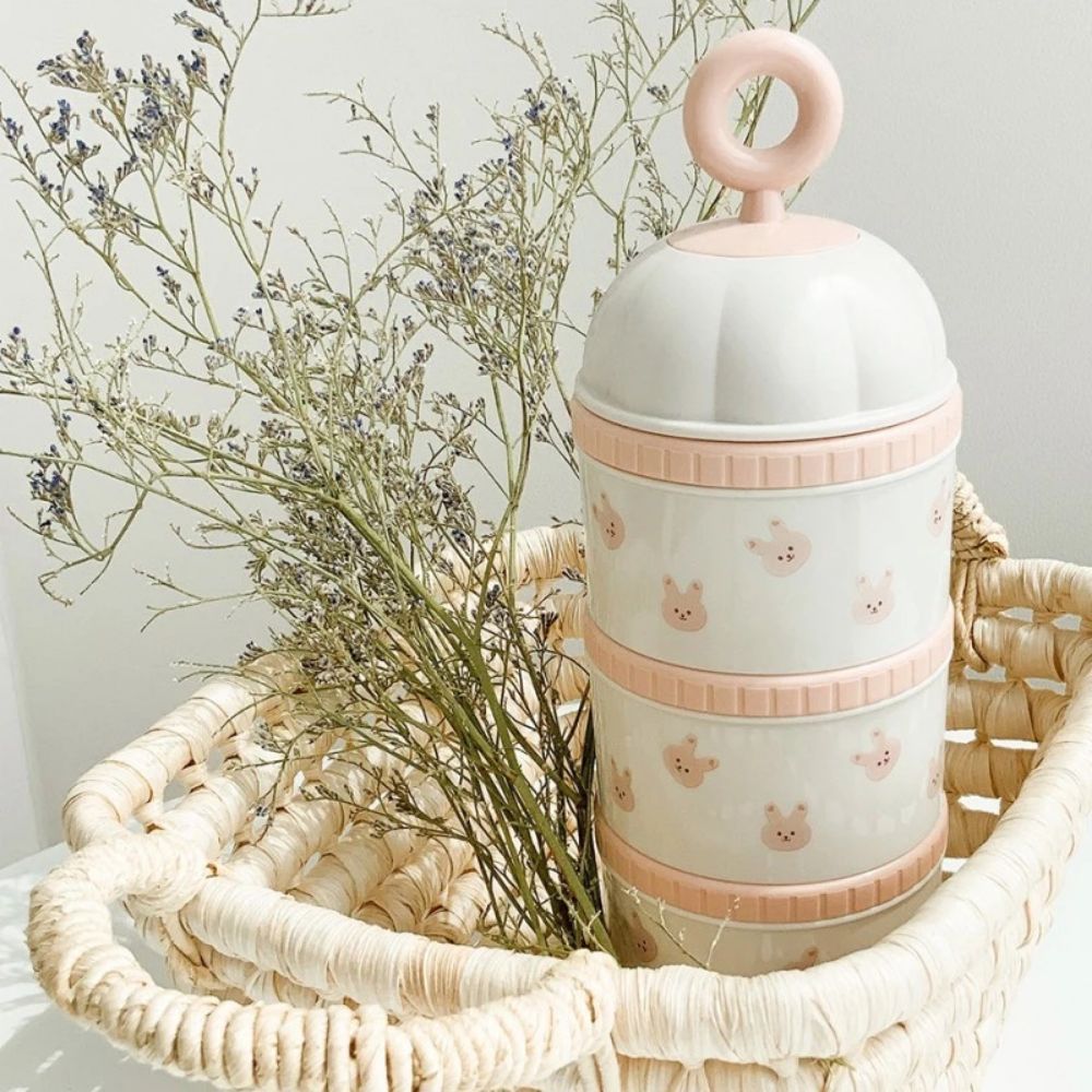 3 Layers Baby Milk Powder Box  - đánh giá và giá Baby Food Dispenser